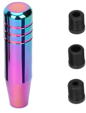 DLGJZS Auto Schaltknauf Schalthebel für Ford KA,Premium Metall Schaltknauf Knauf Ersatz Schaltknäufe Schaltknüppel Hebel Schalthebelknauf Auto Zubehör,Multi-colored-13.5cm