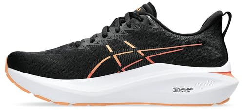 ASICS GT-2000 13 Herren Laufschuhe Farbe: Schwarz/Orange; Größe: EUR 44 | US 10 | UK 9