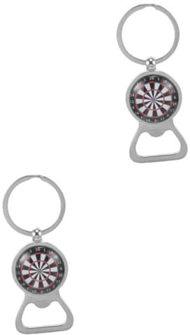 Holibanna 2 Pièces porte-clés ouvre-bouteille acier inoxydable ouvre bouteille ouvre-bouteilles coupe bouteille wine opener bar tire-bouchon ouvre-boîte ouvre-boisson porte-clés décapsuleur