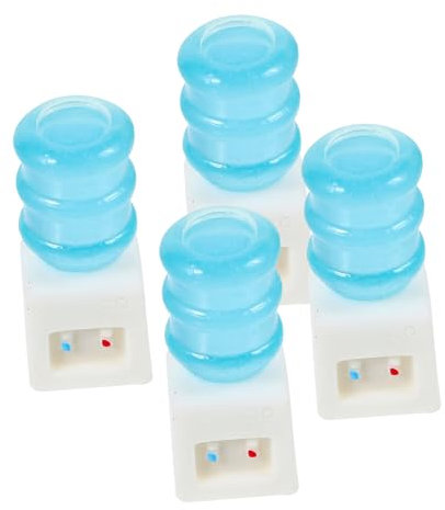 4pcs Mini Water Dispenser House Home Decor Desktop Water Dispenser Water Dispenser Plaything Tiny Water Dispenser Water Dispenser Model Simulation Water Dispenser Plastic Anneome