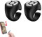 Scrolling Ring für Tik-Tok, 2er-Pack Tragbarer Fingertip Pager, Lazy Fingertip Kabellose Bluetooths Fernbedienung, Stabiler Turn Ringe Seitenwender Bildschirmklicker, für Telefone und Tablets