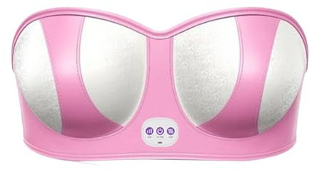 Giwnhvx Intelligenter Elektrischer Brustmassager, Wiederaufladbarer USB-BH mit Multifunktionaler Massagefunktion B