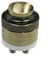 Oniissy 16mm Round Brass Doorbell Button Self-Reset Access Control Switch Waterproof Vandal Resistant 36VDC/2A Max for Home Office Outdoor Use