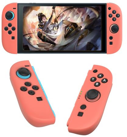 Introti Coque en silicone pour manettes Switch 2 Joy-Con - Poignées antidérapantes et étui durable pour un meilleur contrôle - Accessoire pour jeu NS2