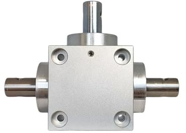 ZBORAVPIX Winkelgetriebe für Lenkung, 1,5 Modul, 20 Zähne, wasserdicht, 90 Grad Rückwärts-/Kodirektionallenkung, 15 mm Welle