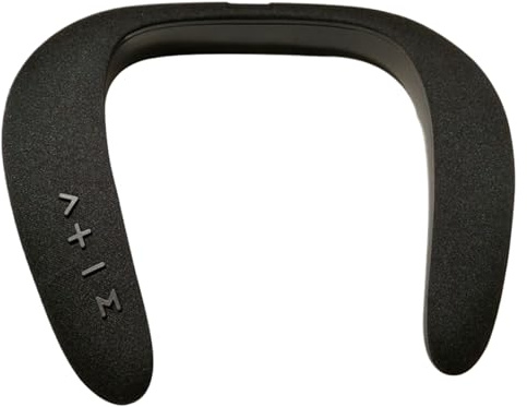 Pomurom Nackenlautsprecher - 6-10 Stunden Spielzeit drahtloses Audio-Halsband | 5D Stereo Klang Reiselautsprecher | für Frauen Zuhause Fitnessstudio Outdoor Reisen Camping Wandern
