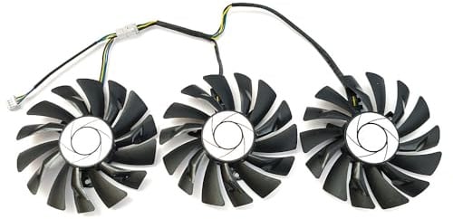 QWCOZSY 1 Los 85 mm 4-Pin PLD09210S12HH GTX 1080 GPU-Lüfter, für MSI 1080TI 1070TI 1070 1060 980 Lüfter