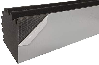 Alanpur® Bass Trap Lamellen Profil - (Selbstklebend ca. 100x20x20cm) - Absorber zur effektiven Raum Akustik