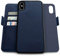 dreem Fibonacci 2-in-1 Wallet Case for Apple iPhone Xs Max - Luxury Vegan Leather, Magnetic Detachable Shockproof Phone Case, RFID Card Protection, 2-Way Flip Stand - Royal