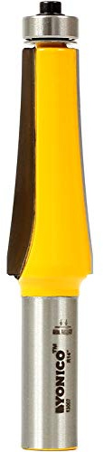 Yonico 13007 14-Inch Radius Guitar Finger Board Radiusing Router Bit 1/2-Inch Shank