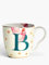 Yvonne Ellen Alphabet Mug B, Bone China