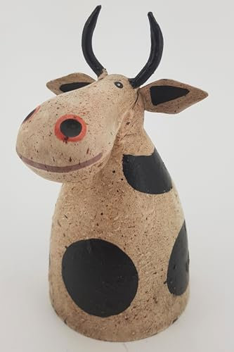 KUHEIGA Zaunhocker Tiere H:17cm, Metall Zaunhocker, Bunte Zauntiere, Gartenzaun Tierchen