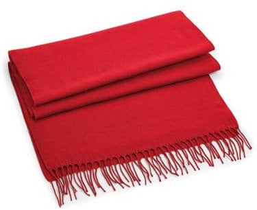 Beechfield B500 Classic Woven Scarf - Classic Red
