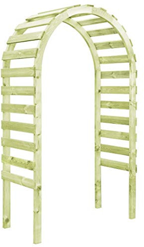 Festnight Pergola de Jardin en Bois Arche de Plantes pour Jardin, Terrasse ou Patio 130x60x230 cm