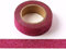 Nastro adesivo washi tape con glitter, decorativo, per fai da te e orlare (fucsia)