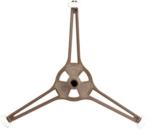 SPARES2GO Microwave Turntable Plate Triple Arm Support Stand Compatible with Russell Hobbs RHMM713G RHMM701C RHM2017 RHM1731B 17 Litre