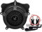 XMMT Nero opaco Alluminio CNC Filtro di aspirazione del filtro dell'aria Spike per Harley Dyna Super Glide Street Bob Fat Bob 1993-2016, Touring 1993-2007