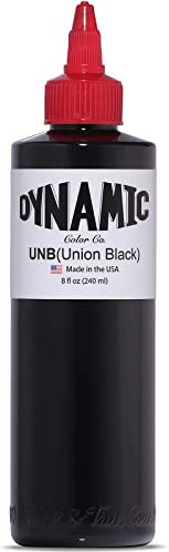 Dynamic Color Union Black Ink - 240ml (8oz) Bottle