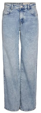 Noisy May Women's Nmyolanda Mw Wide Str Az236lb Noos Jeans