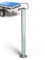 Anhänger Stützen 600mm (300kg Stützlast) | Abstellstütze Anhänger aus verzinktem Stahl | Strapazierfähige Ø 48mm Anhängerstütze | Stützfuß Anhänger für Stema, Humbaur & viele weitere Anhänger | 1 Stk.