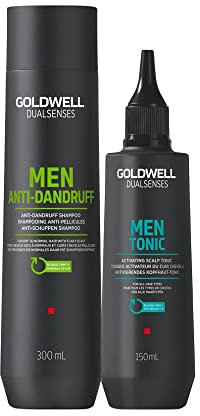 Goldwell Dualsenses Men Anti-Dandruff Shampoo 300ml Activating Scalp Tonic 150ml