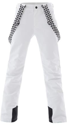 ALSOGO Skihose Damen wasserdichte Professionelle Schneehose Winddichte Hosenträgerhose Winter Outdoor Regenhose Warme Wanderhose Snowboard Softshellhose mit abnehmbaren Trägern Overall & Schneefang