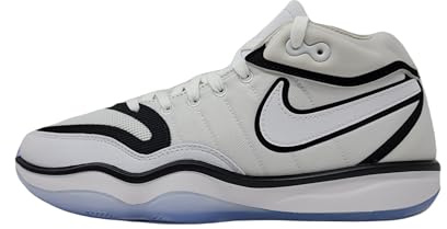 NIKE G.T. Hustle 2 Herren-Basketballschuhe, DJ9405-102, Weiß/Schwarz, Größe 45, Weiss/opulenter Garten, 45.5 EU