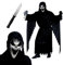 AirSuit® Disfraz de Asesino en Serie para Adulto | Serial Killer | Incluye 1 Disfraz, 1 Máscara y 1 Cuchillo | Disfraz de Asesino para Halloween | Cosplay Película de Terror | OriginalCup®