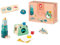 Janod - Baby-Spielbox 1 Jahr - Lernspielzeuge inkl. Puzzle zur Förderung der Motorik - Sensorisches Babyspiel - Frühförderung von Babys - Formsortierer - Kinderspielzeug ab 1 Jahr - J04063