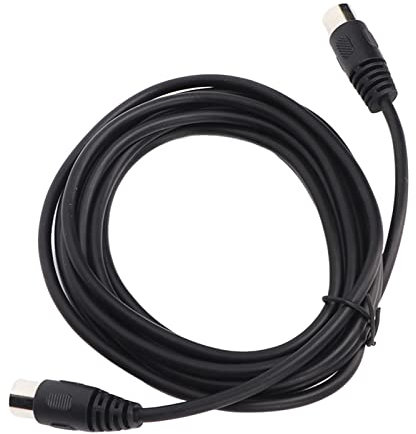 Akozon Cavo di prolunga DIN a 6 poli per connettori DI, per dispositivi digitali, segnale audio plug and play (/9,8 piedi)