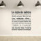 LEILANIR-Phrase Autocollant Mural Mode créatif Autocollant Mural Toilette WC Salle de Bain français règles de Toilette Art Mural 57x57 cm