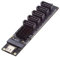 chenyang USB 3.1 Gen 2 zu 5 SATA 3.0 Port Multiplikator Erweiterungskartenadapter für Motherboard Sata Festplatte Port Erweiterung mit JMB575 JMS580 Chipsatz