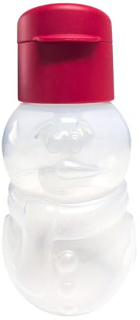 Tupperware to go Eco Easy - Botella con tapa (350 ml, con tapa roja)
