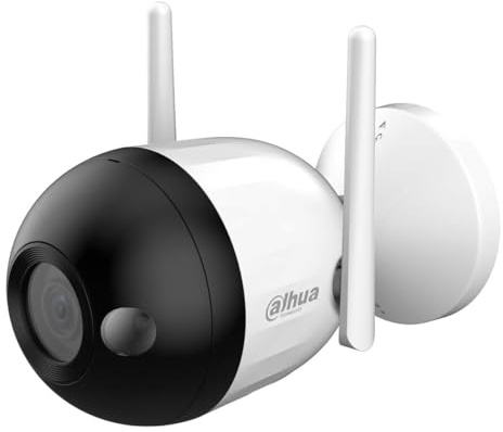 Dahua Bullet C1 Full Color 4 MP (2560 x 1440) WLAN-Überwachungskamera mit Personenerkennung, Farbnachtsicht, Bluetooth Pairing Funktion, H.265-Videokomprimierung