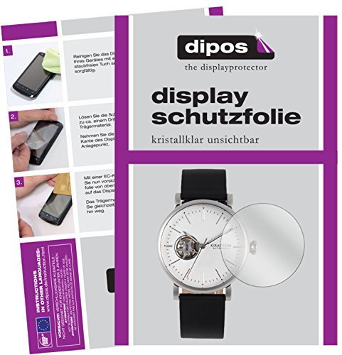 dipos I 6x Screen Protector compatible with Grayton Origin Protection Films clear