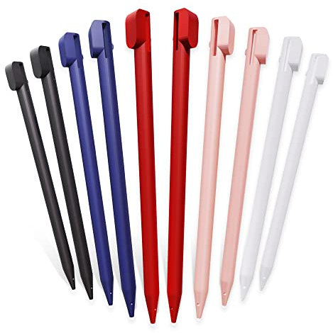 subtel 10x Lápiz táctil Compatible con Nintendo 2DS Lapices capacitativos para Pantallas táctiles, Stylus Pen para Touchscreen Punteros para Pantalla tactil