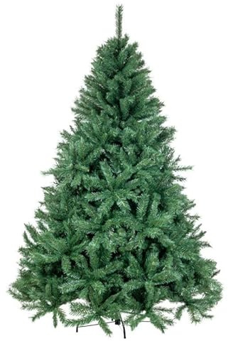 Nataland Albero di Natale Artificiale Verde Modello Cervino, Altezza 240 Cm, Abete Super Folto con Effetto Realistico e Rami Con Aghi Anticaduta