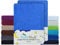 NatureMark 2er Pack Kinder FROTTEE Spannbettlaken, Spannbetttuch kuschelig weich, für Babybett und Kinderbett | 70x140 cm - Royal blau