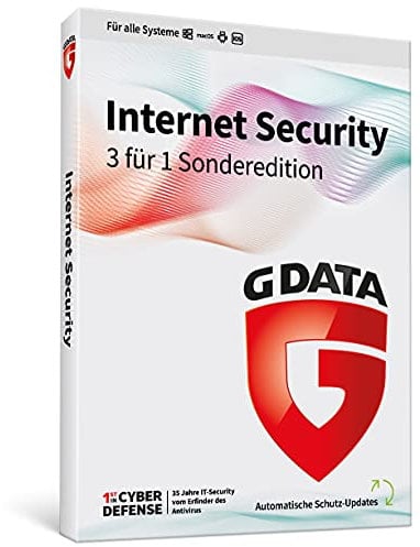 G DATA Internet Security 3 für 1