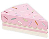 Sizzix Thinlits Stanzschablonen-Set, 10er-Packung, Box Cake Slice von Kath Breen | 665883 |Kapitel 2 2022, Kunststoff, multicolor, One Size