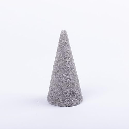 artplants.de Steckschaum Kegel ZOILA für Kunstblumen, grau, 10 cm, Ø 5 cm