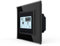 LIVOLO Programmierbares Raumthermostat Digital Wandthermostat Thermostat PRO Fußbodenheizung für Stellmotoren wasserführend elektrisch UP inkl. Glasrahmen Schwarz