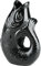 Giftcompany Monsieur Carafon Vase/Carafe Poisson S Noir 1,2 L