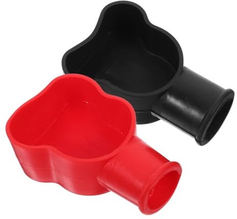 MERRYHAPY Battery Terminal Protector Kit 2pcs Terminal Cover Cap for Car Battery Terminals Marine Battery Terminal c