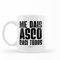 Wondernastic - Taza Me dais asco casi todos, Capacidad 350 ml, Color Blanco, Taza de Cerámica, Apta para Lavavajillas y Microondas, Divertido y Original, Diseño Exclusivo