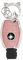 ZVRSUA Coque de Clé de Voiture pour Mercedes Benz，Joli Porte Clé Voiture en Argent Incrusté de Diamants，Accessoire Voiture Compatible avec Mercedes Benz AMG C E M S CLS CLA GLK GLA GLC GLE (Rose)