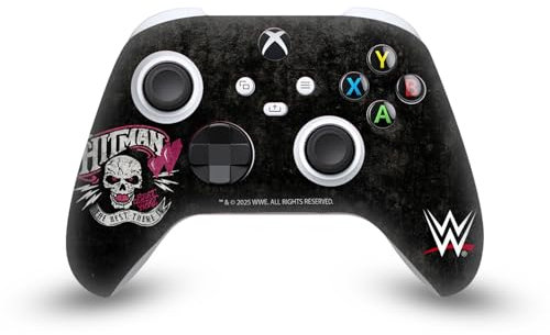 Head Case Designs Officially Licensed WWE Hitman Logo Bret Hart Vinyl Sticker Gaming Skin Decal Cover Compatible With Xbox Series X/S Controller
