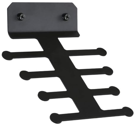 Enwye Exercise Equipment Rack Workout Gear Organizer Versatile Storage for Fitness Equipment, Pull Up Band, Fitness Tool Organiser, Weight Lifting Accessory Holder