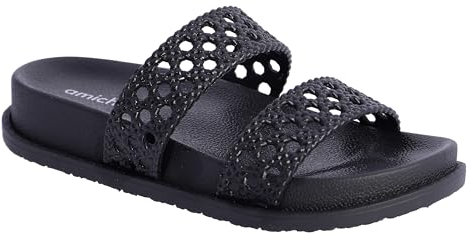 AMICHI Chanclas Mujer – Chanclas para Playa y Piscina - Sandalias Flip Flop de Goma con Suela Antideslizante y ligera