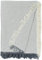 Martina Home Spiga vielseitiger Schal, 80 % Baumwolle, 20 % Polyester, roh/grau 260 Length x 180 Width cm